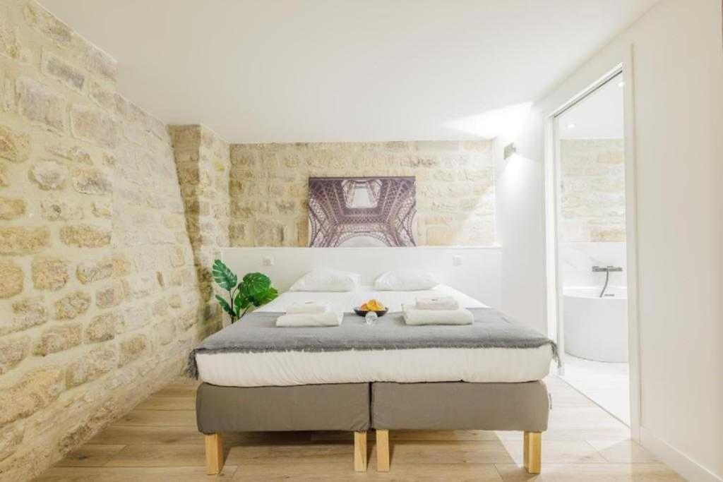 Ferienwohnung Exceptionnel Duplex A Proximite De Montmartre! Paris Exterior foto
